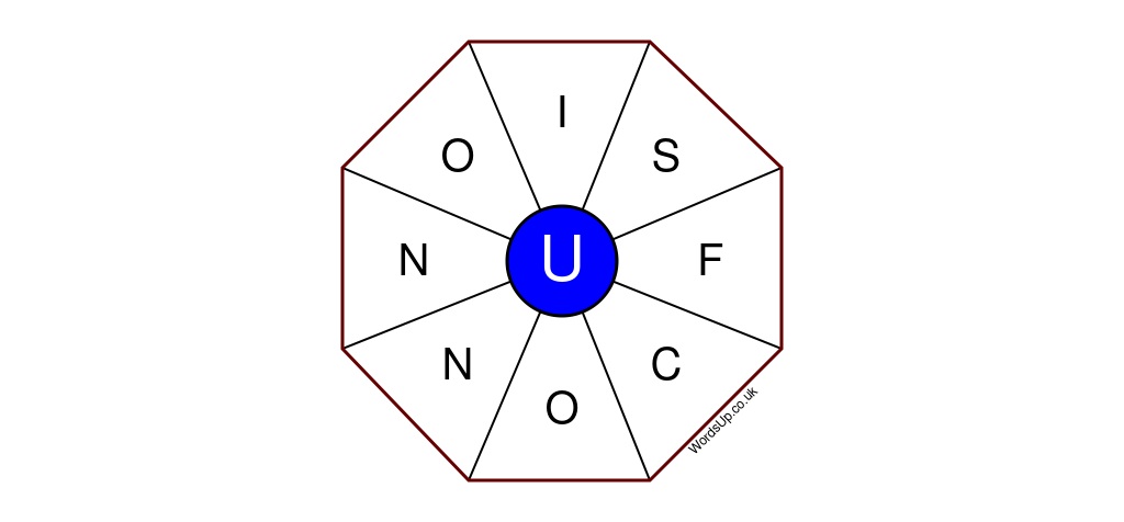 Word Wheel Puzzle #288