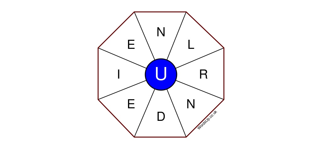 Word Wheel Puzzle #290