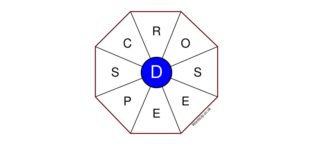 Word Wheel Puzzle #294