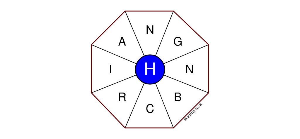 Word Wheel Puzzle #295