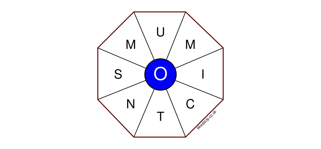 Word Wheel Puzzle #297