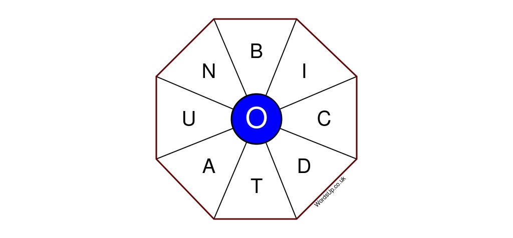 Word Wheel Puzzle #298