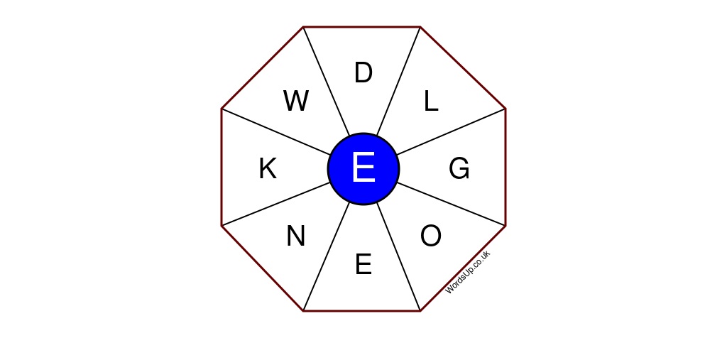 Word Wheel Puzzle #299