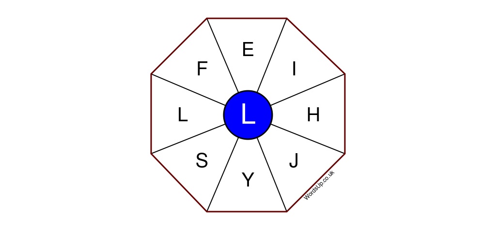 Word Wheel Puzzle #301