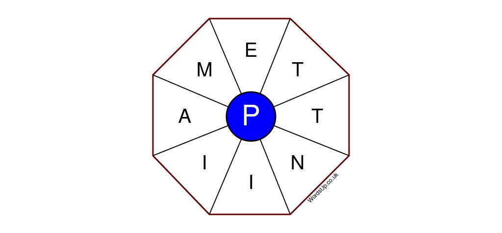 Word Wheel Puzzle #304