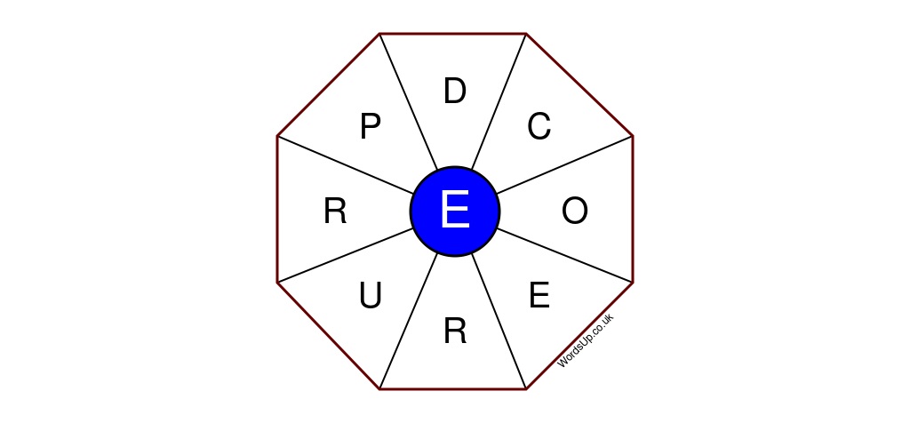 Word Wheel Puzzle #305