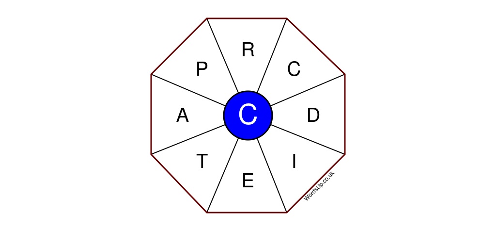 Word Wheel Puzzle #311