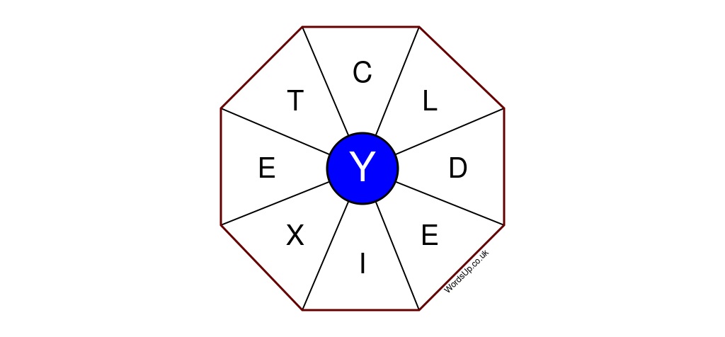 Word Wheel Puzzle #312