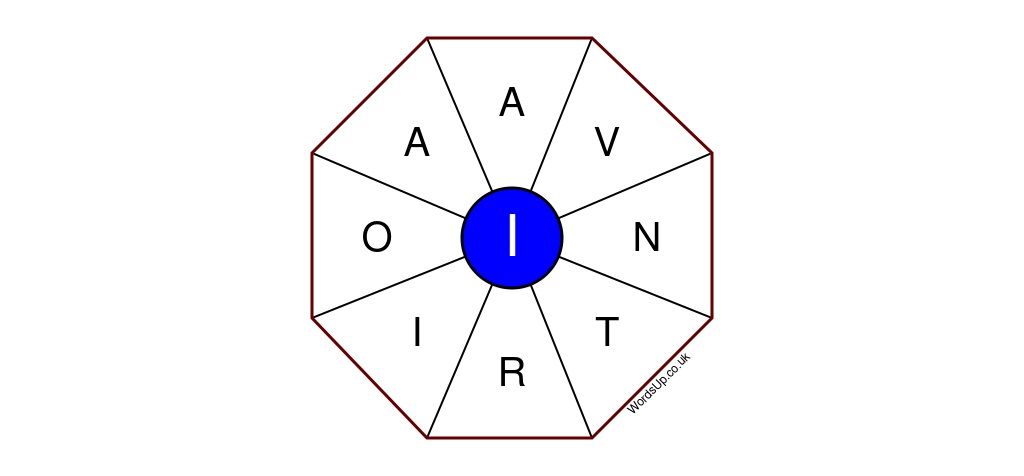 Word Wheel Puzzle #322