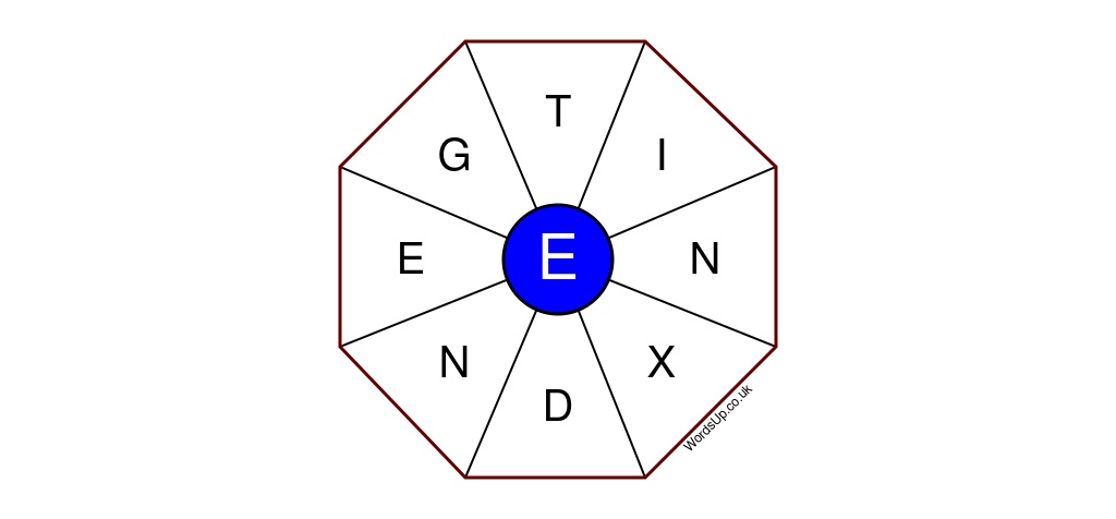 Word Wheel Puzzle #325