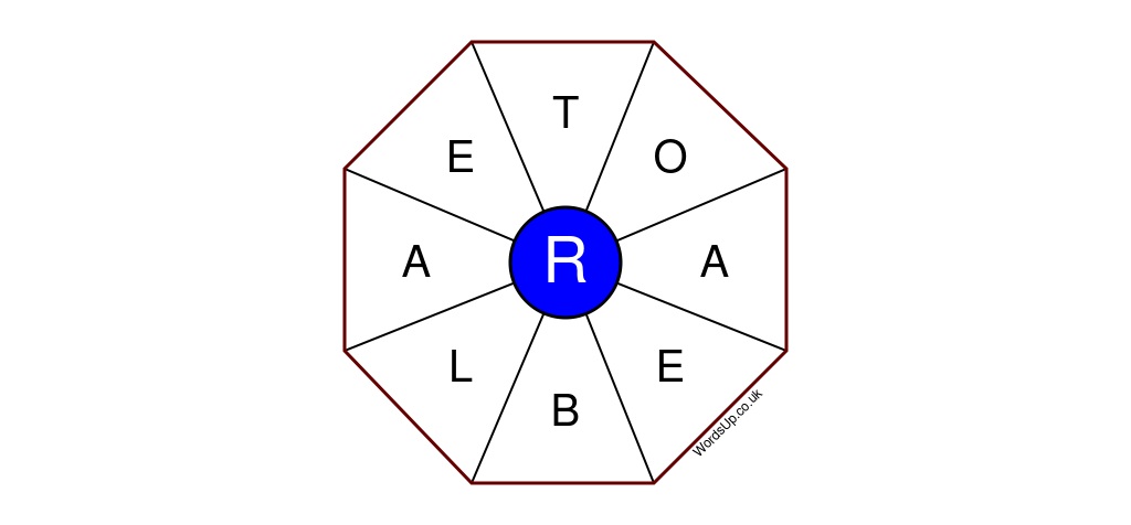 Word Wheel Puzzle #330