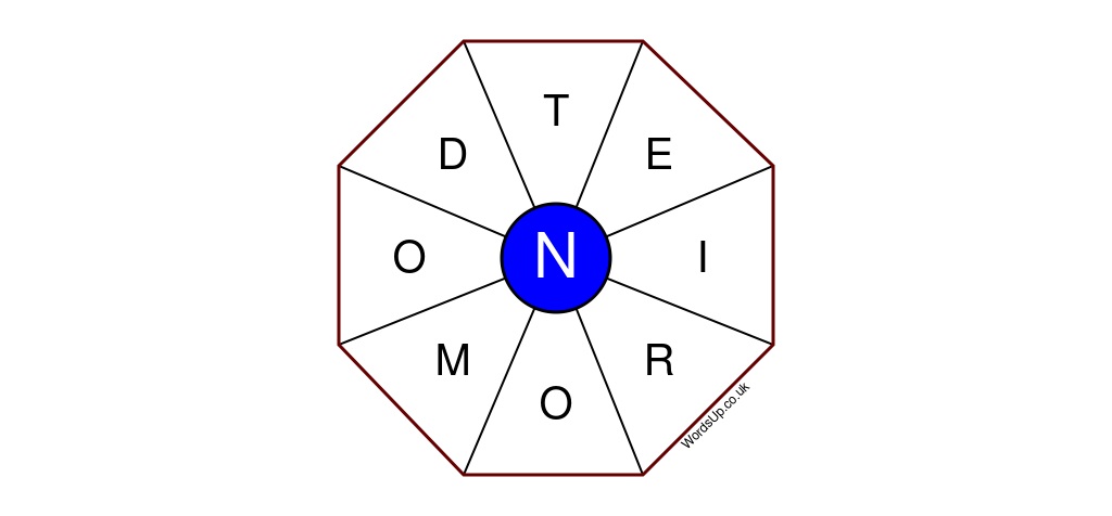 Word Wheel Puzzle #331