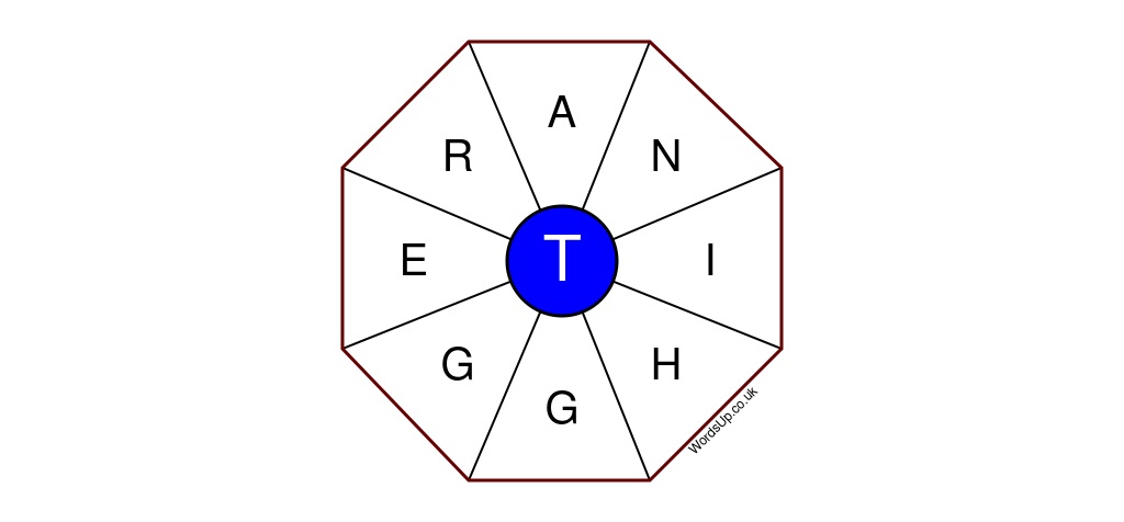 Word Wheel Puzzle #333