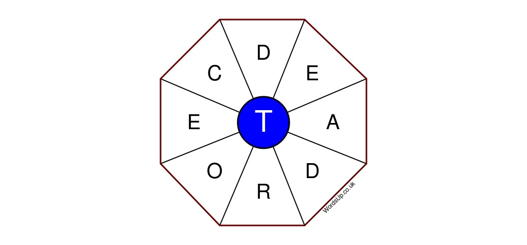 Word Wheel Puzzle #337