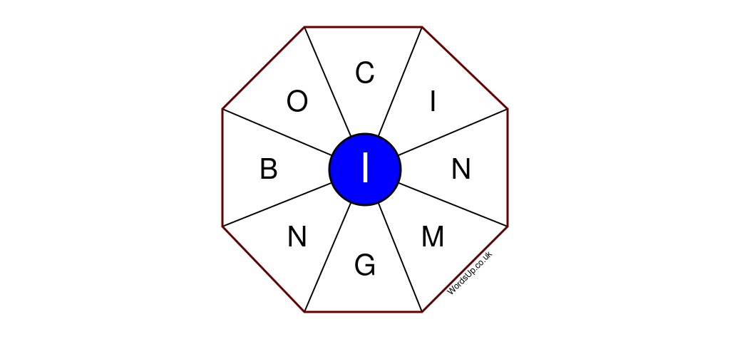 Word Wheel Puzzle #339