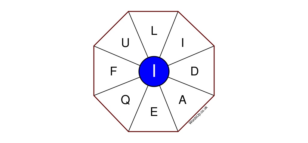 Word Wheel Puzzle #343