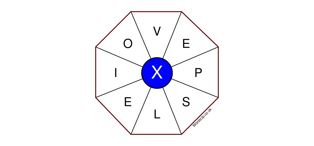 Word Wheel Puzzle #349