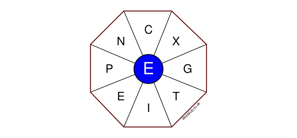 Word Wheel Puzzle #350