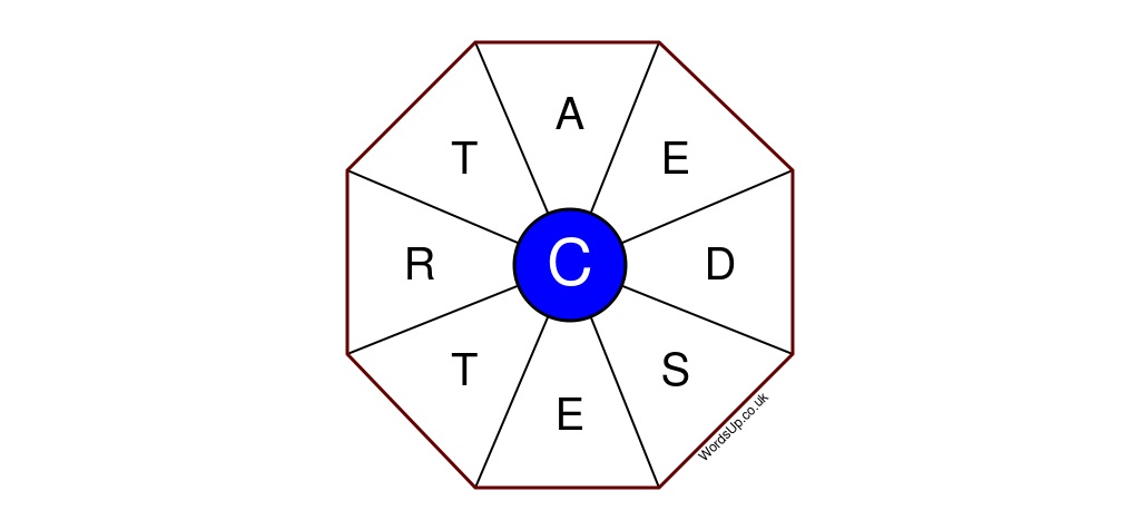 Word Wheel Puzzle #352