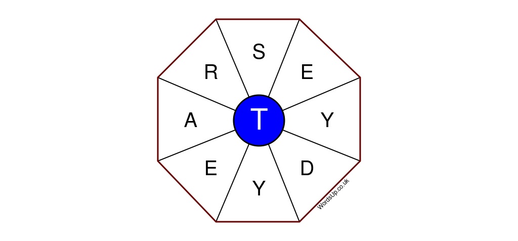 Word Wheel Puzzle #355