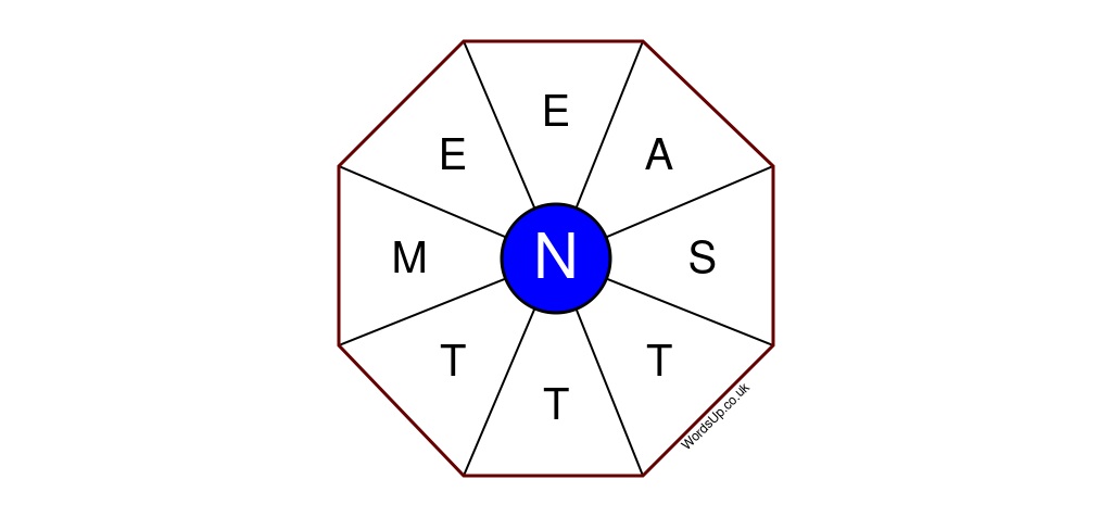 Word Wheel Puzzle #356