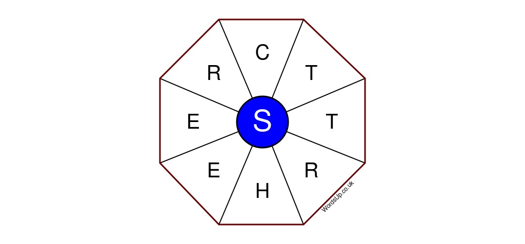 Word Wheel Puzzle #357