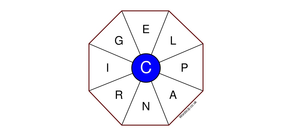 Word Wheel Puzzle #359