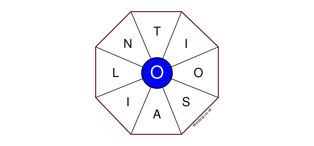 Word Wheel Puzzle #361