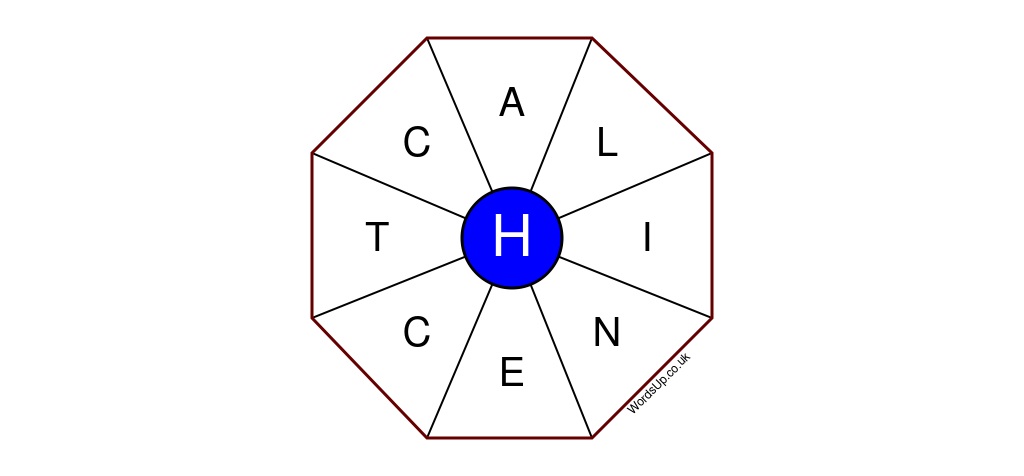 Word Wheel Puzzle #368