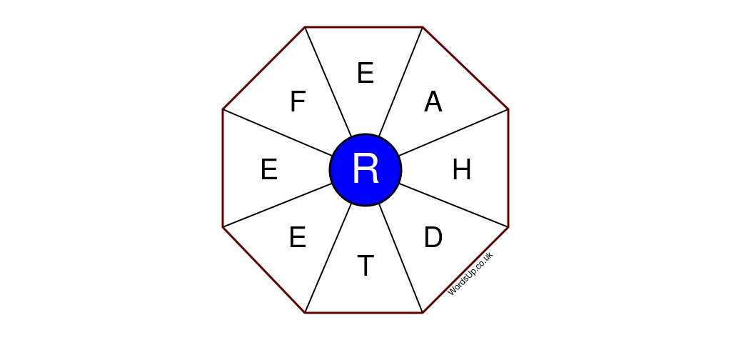 Word Wheel Puzzle #370