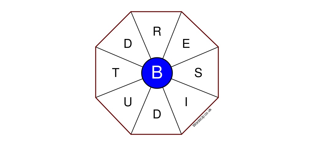 Word Wheel Puzzle #377