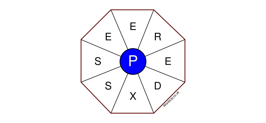 Word Wheel Puzzle #380