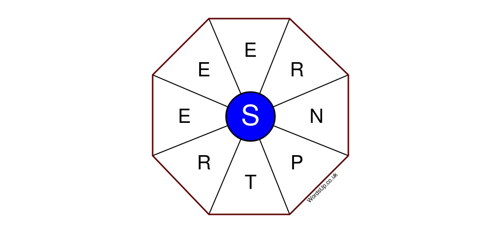 Word Wheel Puzzle #383