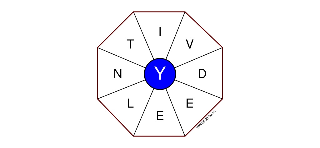 Word Wheel Puzzle #384