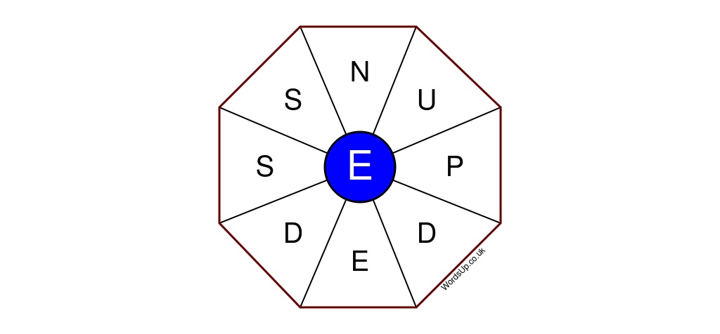 Word Wheel Puzzle #386