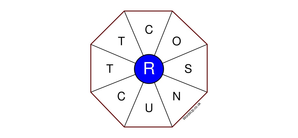 Word Wheel Puzzle #388