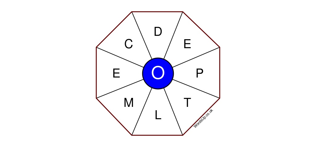 Word Wheel Puzzle #392