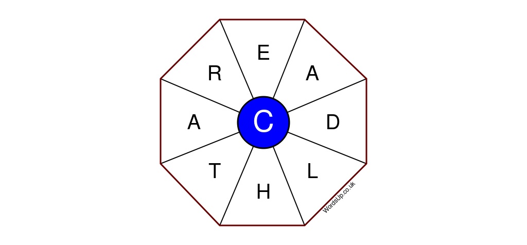 Word Wheel Puzzle #394