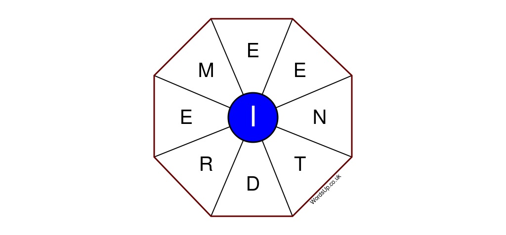 Word Wheel Puzzle #397