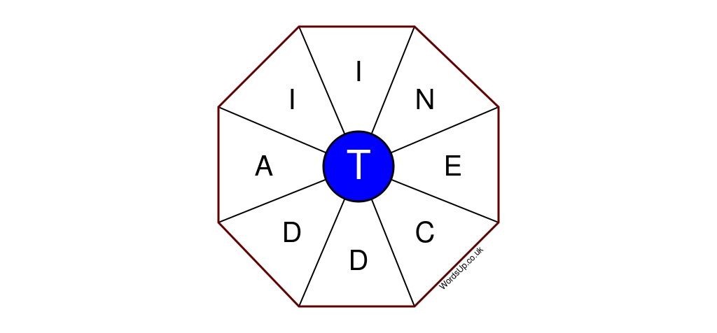 Word Wheel Puzzle #398