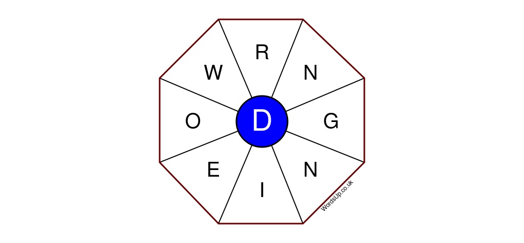 Word Wheel Puzzle #401