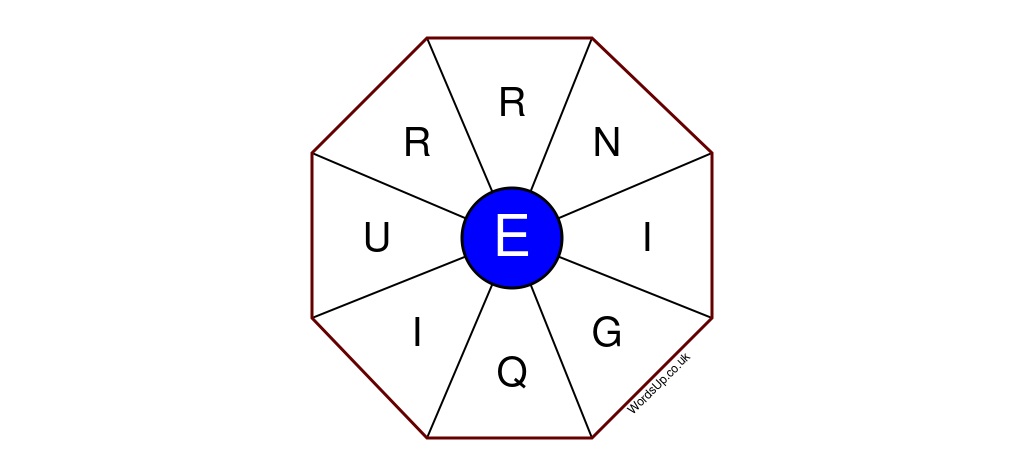 Word Wheel Puzzle #404