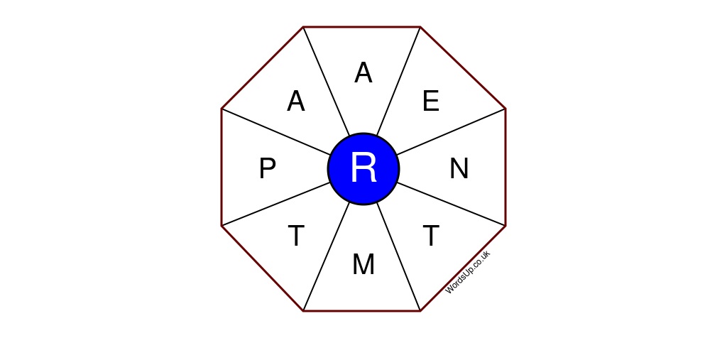 Word Wheel Puzzle #409