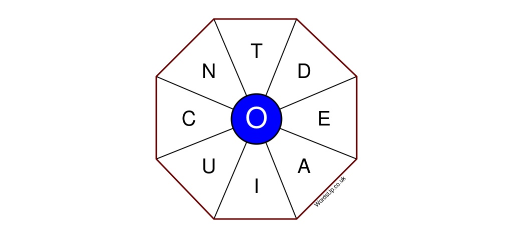 Word Wheel Puzzle #410