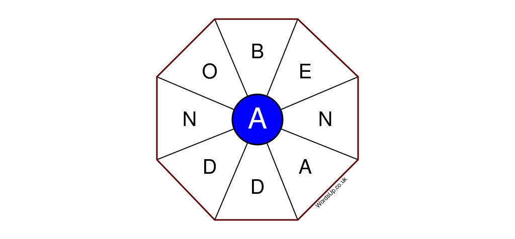 Word Wheel Puzzle #415