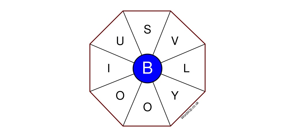 Word Wheel Puzzle #421