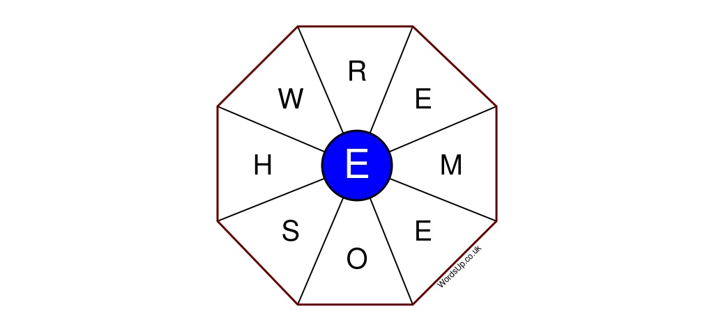 Word Wheel Puzzle #422