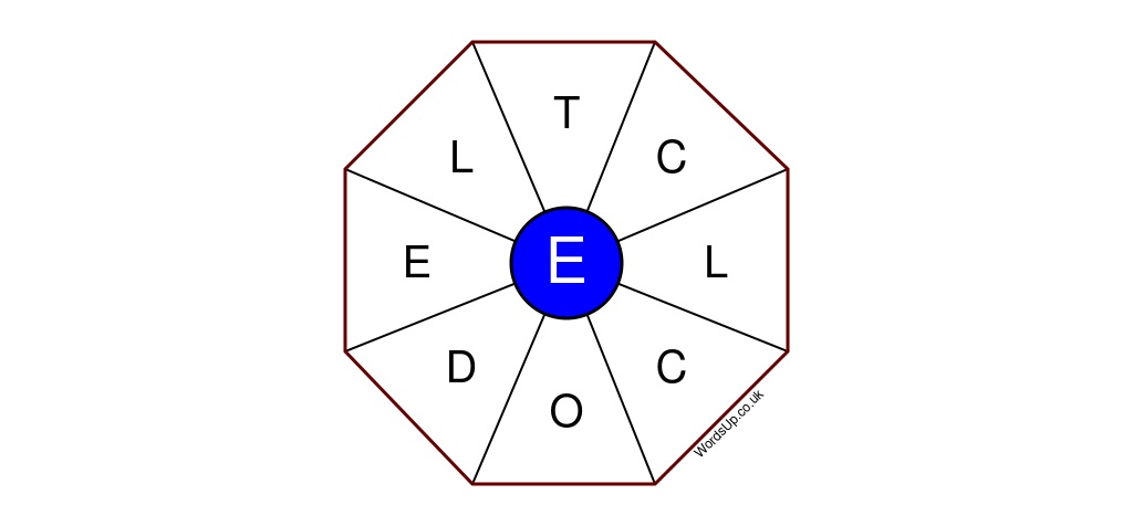 Word Wheel Puzzle #430