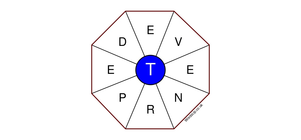 Word Wheel Puzzle #431