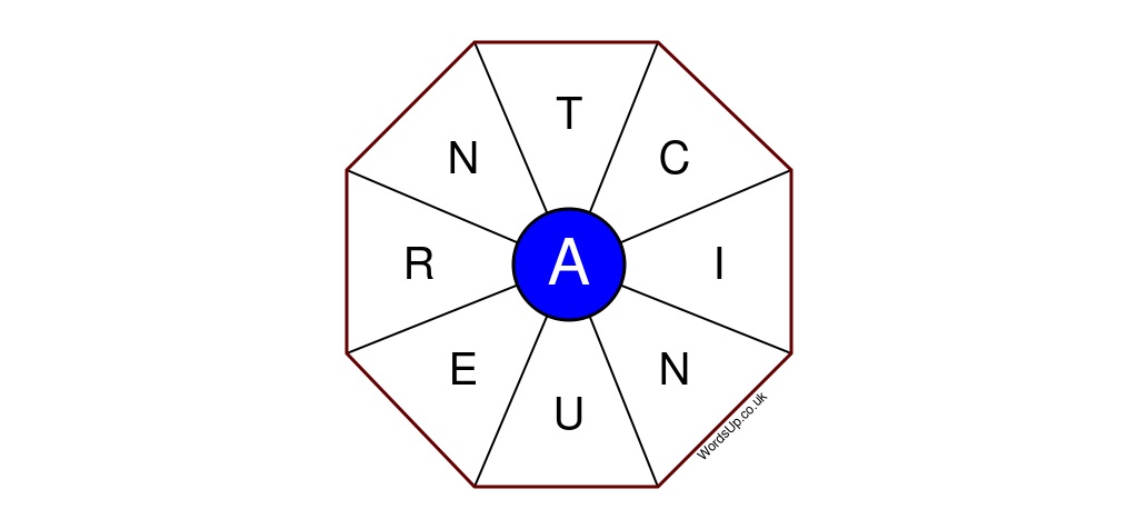 Word Wheel Puzzle #433